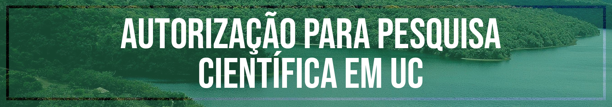 Título Autorização de Pesquisa Científica em UC