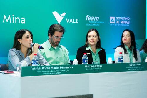 Gerente de Recuperação de Áreas de Mineração da Feam, Patrícia Fernandes, destacou que o processo de fechamento da MAC exige atenção especial por sua localização estratégica