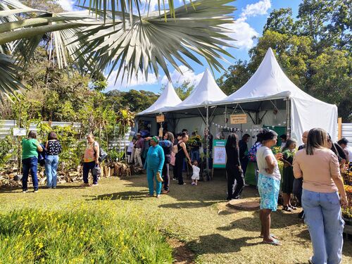 Instituto participou do evento com estandes, cursos, palestras e doação de mudas