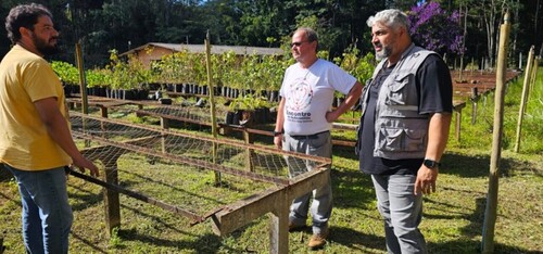 Em fevereiro, o IEF realizou uma capacitação técnica no Viveiro Amarelo, em Caeté, Região Metropolitana de Belo Horizonte, voltada para cerca de 60 produtores rurais da região
