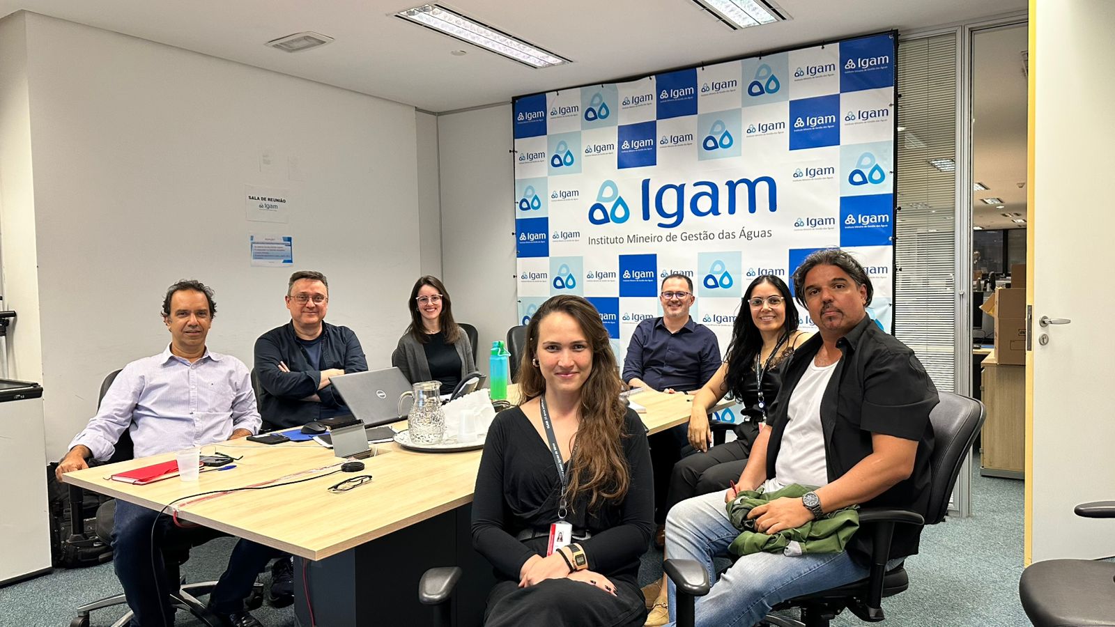 Igam discute Banco de Projetos do Plano Mineiro de Segurança Hídrica em reunião com consórcio