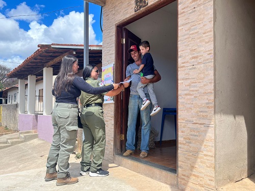 Durante a operação, foram visitados 56 imóveis rurais localizados em áreas que fazem limite com o parque
